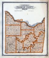Franklin County Outline Map, Franklin County 1919